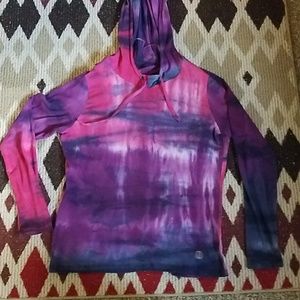 TIE DYE athletic pullover